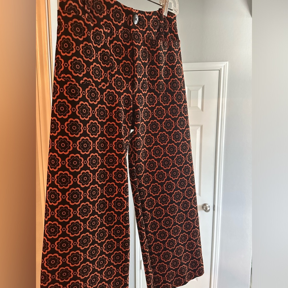 The Colette Cropped Wide-Leg Pants by Maeve pattern